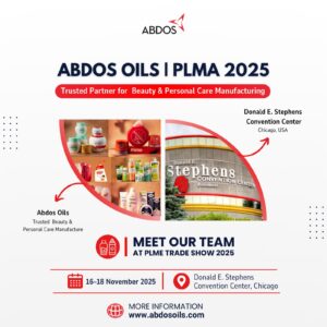Meet Abdos Oils at Private Label Manufacturers Association 2025
